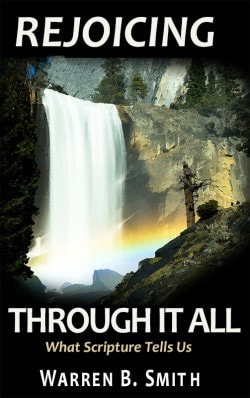 Link to article and cover with black background and photo of Yosemite waterfall, rocks and colorful rainbow